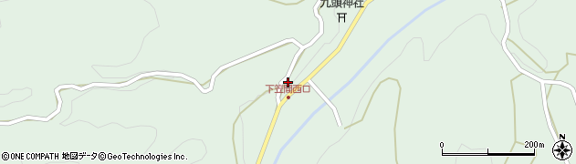 奈良県宇陀市室生下笠間805周辺の地図