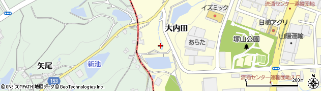 岡山県岡山市北区大内田1202周辺の地図