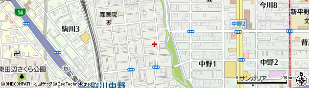 社団法人大阪市東住吉区医師会周辺の地図