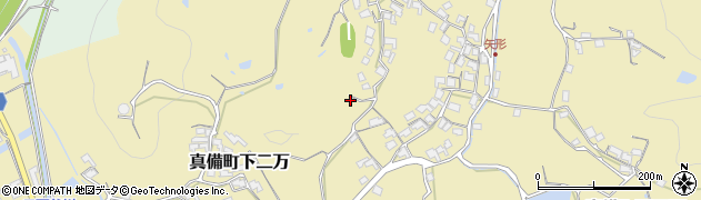 岡山県倉敷市真備町下二万290周辺の地図