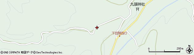 奈良県宇陀市室生下笠間1036周辺の地図