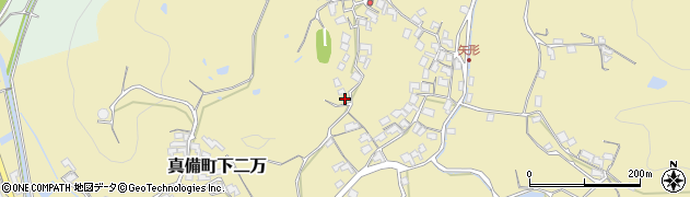 岡山県倉敷市真備町下二万284周辺の地図