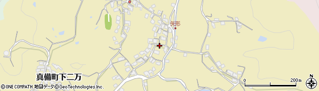 岡山県倉敷市真備町下二万415周辺の地図