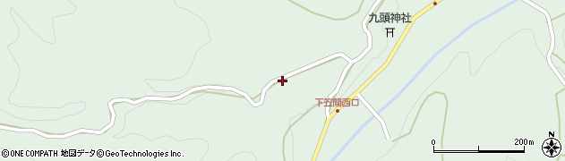 奈良県宇陀市室生下笠間1039周辺の地図