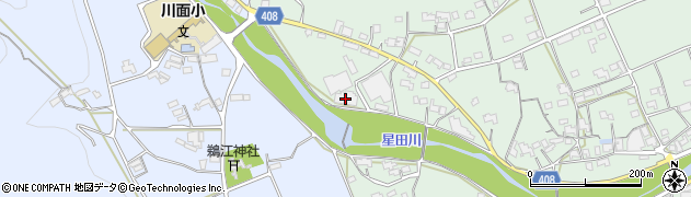 岡山中尾フイルター工業株式会社　東川面工場周辺の地図