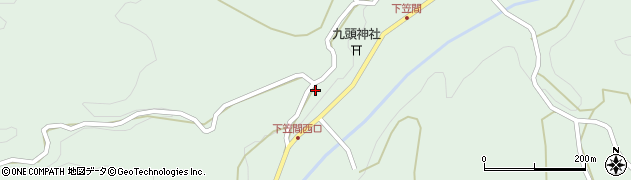奈良県宇陀市室生下笠間811周辺の地図