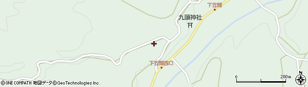 奈良県宇陀市室生下笠間818周辺の地図