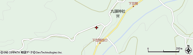 奈良県宇陀市室生下笠間816周辺の地図