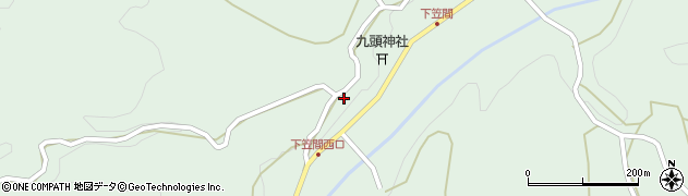 奈良県宇陀市室生下笠間810周辺の地図