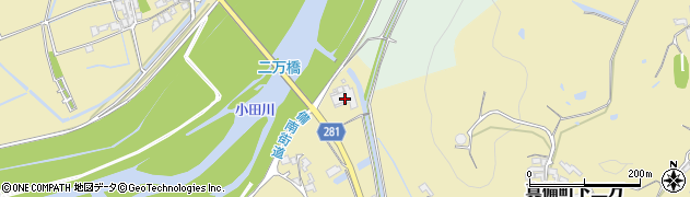 岡山県倉敷市真備町下二万2382周辺の地図