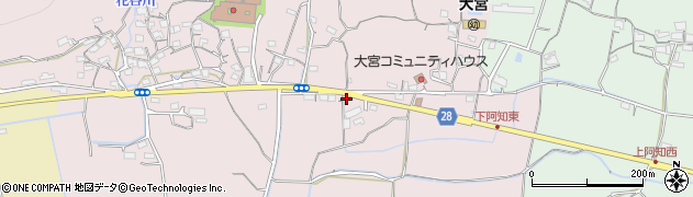 岡山県岡山市東区下阿知832周辺の地図