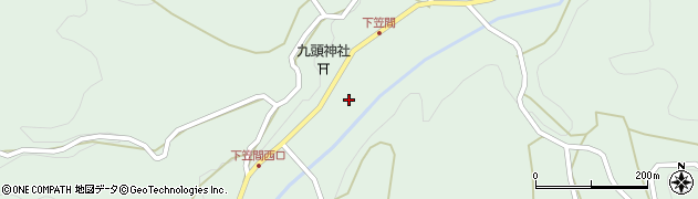 奈良県宇陀市室生下笠間762周辺の地図