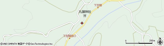 奈良県宇陀市室生下笠間749周辺の地図