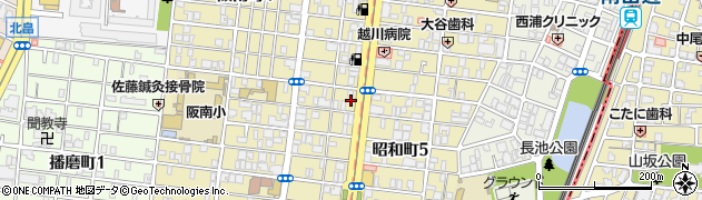 阪南接骨鍼灸院周辺の地図