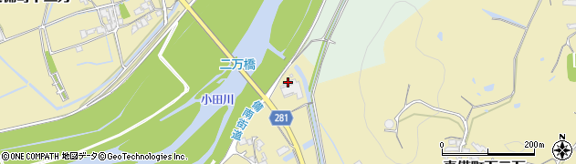 岡山県倉敷市真備町下二万1816-1周辺の地図