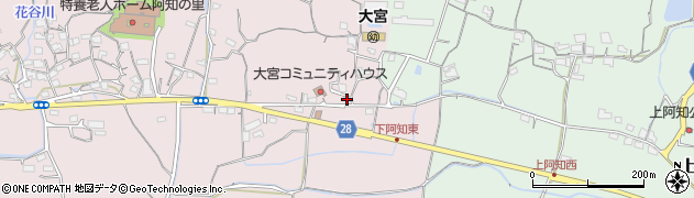 岡山県岡山市東区下阿知815周辺の地図