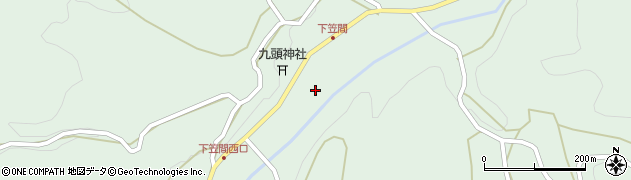 奈良県宇陀市室生下笠間760周辺の地図