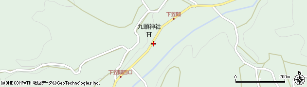 奈良県宇陀市室生下笠間753周辺の地図