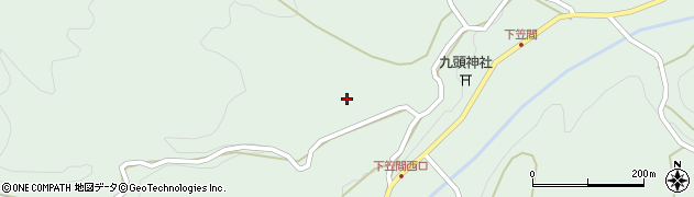 奈良県宇陀市室生下笠間844周辺の地図