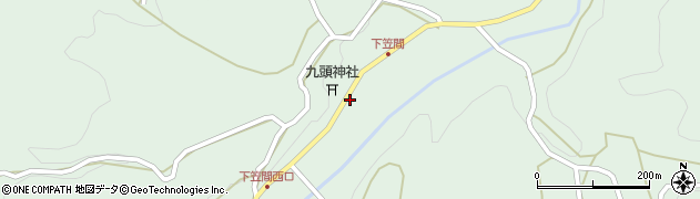 奈良県宇陀市室生下笠間2761周辺の地図