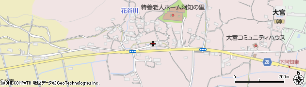 岡山県岡山市東区下阿知595周辺の地図