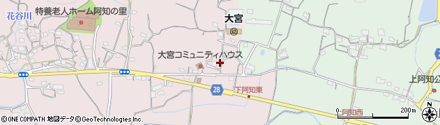 岡山県岡山市東区下阿知874周辺の地図