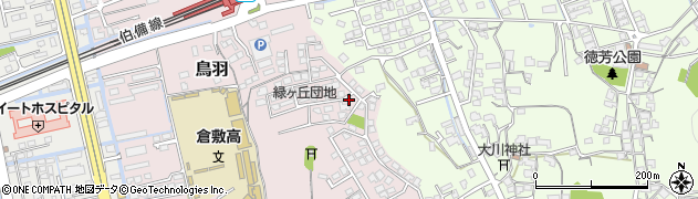 岡山県倉敷市鳥羽113周辺の地図