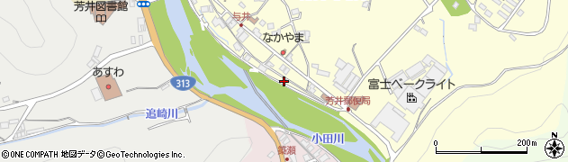 岡山県井原市芳井町与井19周辺の地図