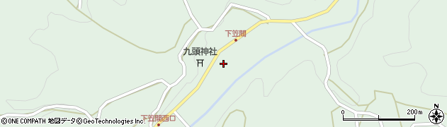奈良県宇陀市室生下笠間443周辺の地図