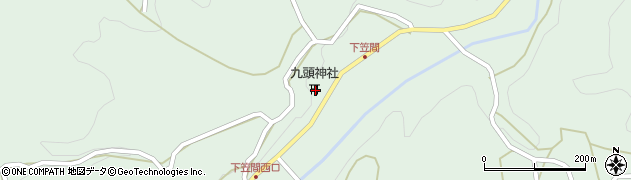 奈良県宇陀市室生下笠間456周辺の地図