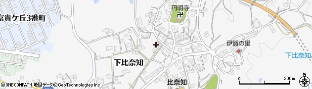 三重県名張市下比奈知2230周辺の地図