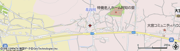 岡山県岡山市東区下阿知1244周辺の地図