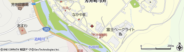 岡山県井原市芳井町与井181周辺の地図