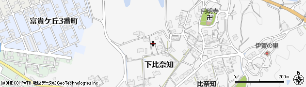 三重県名張市下比奈知2194周辺の地図