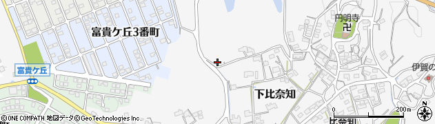 三重県名張市下比奈知2346周辺の地図