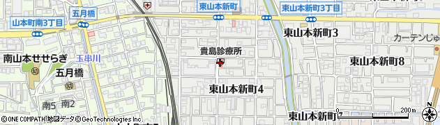 貴島診療所周辺の地図