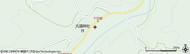 奈良県宇陀市室生下笠間436周辺の地図