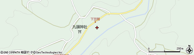 奈良県宇陀市室生下笠間434周辺の地図