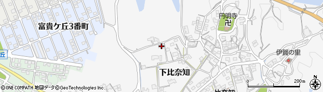 三重県名張市下比奈知2152周辺の地図