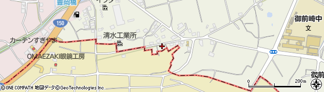 静岡県牧之原市新庄693-1周辺の地図