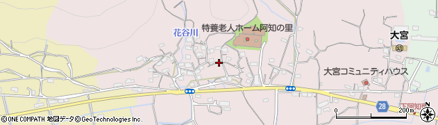 岡山県岡山市東区下阿知1221周辺の地図