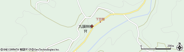 奈良県宇陀市室生下笠間453周辺の地図