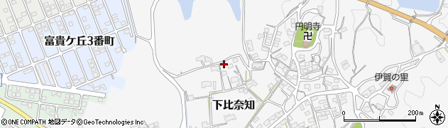 三重県名張市下比奈知2199周辺の地図