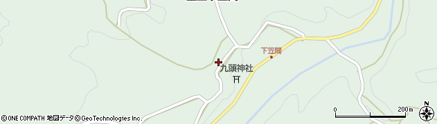 奈良県宇陀市室生下笠間471周辺の地図