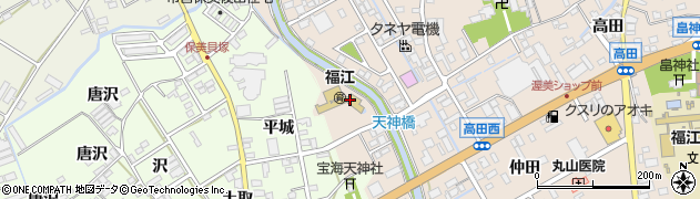 愛知県田原市福江町向田31周辺の地図