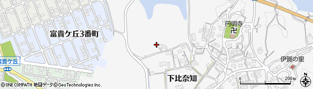 三重県名張市下比奈知2341周辺の地図