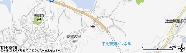 三重県名張市下比奈知3425周辺の地図