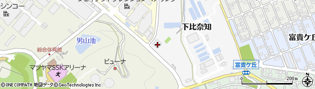 三重県名張市下比奈知2811周辺の地図