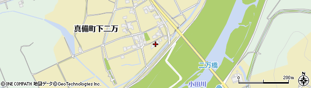 岡山県倉敷市真備町下二万2089-9周辺の地図