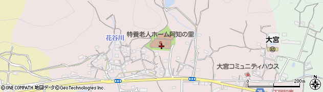 岡山県岡山市東区下阿知周辺の地図